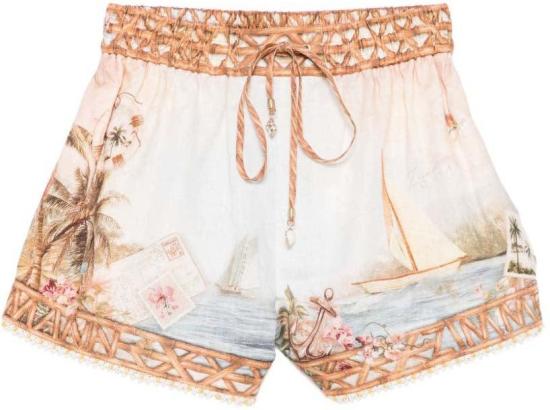 26FW 짐머만 숏팬츠 8143ASS263ISMB WHITE