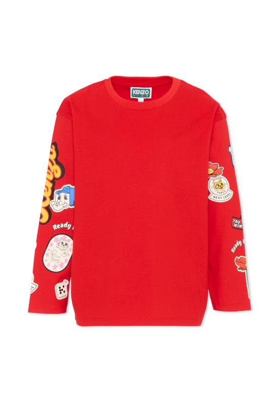 26FW [키즈] 겐조 티셔츠 K61899 990 RED