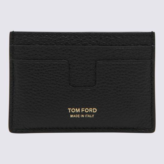 26FW 톰포드 그레인 레더 클래식 카드 홀더 Y0232 LCL158GNAA BLACK - TOMFORD