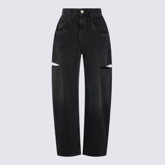 26FW 마르지엘라 컷아웃 진 S51LA0051 S30743965 BLACK - MAISON MARGIELA