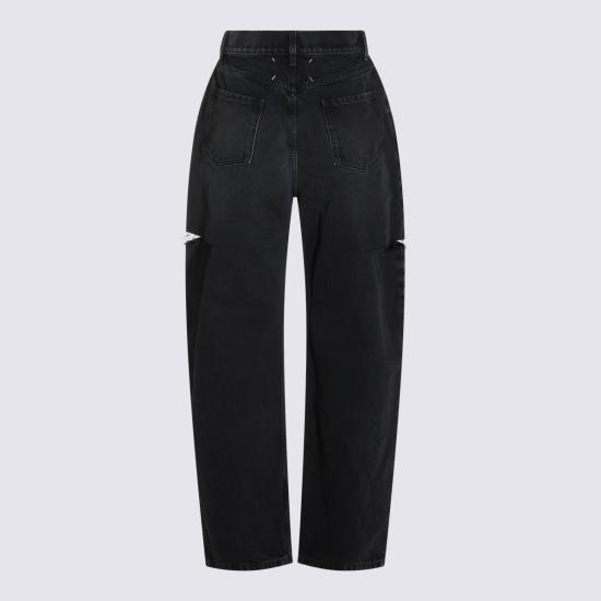26FW 마르지엘라 컷아웃 진 S51LA0051 S30743965 BLACK - MAISON MARGIELA