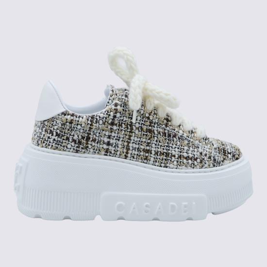 26FW 카사데이 스니커즈 2X127C0701 C3093B358 PANNA BIANCO - CASADEI