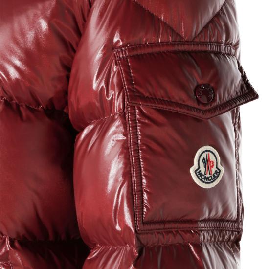 26FW 몽클레어 마레 후드 쇼트 다운 재킷 L20931A00142 68950464 BURGUNDY - MONCLER