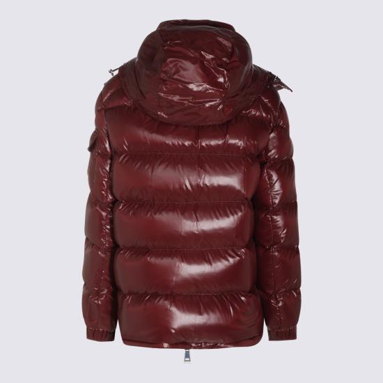 26FW 몽클레어 마레 후드 쇼트 다운 재킷 L20931A00142 68950464 BURGUNDY - MONCLER
