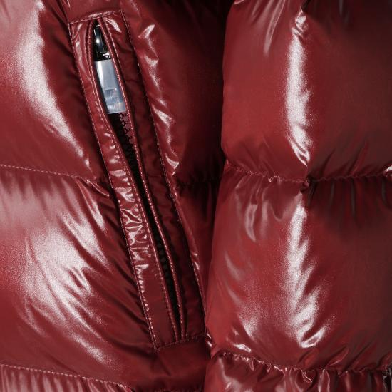 26FW 몽클레어 마레 후드 쇼트 다운 재킷 L20931A00142 68950464 BURGUNDY - MONCLER