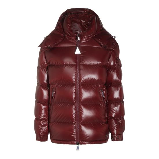 26FW 몽클레어 마레 후드 쇼트 다운 재킷 L20931A00142 68950464 BURGUNDY