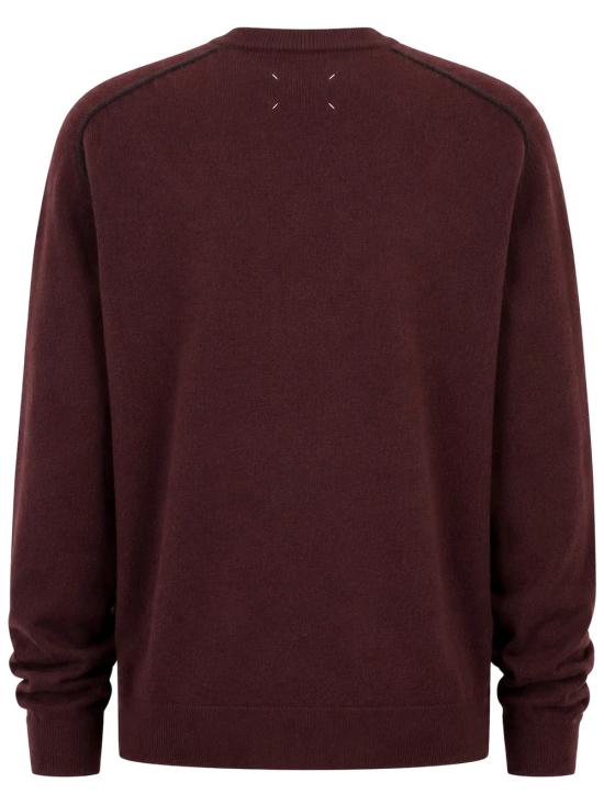26FW 마르지엘라 스웨터 S50HL0070 M13303 211F BURGUNDY BROWN - MAISON MARGIELA