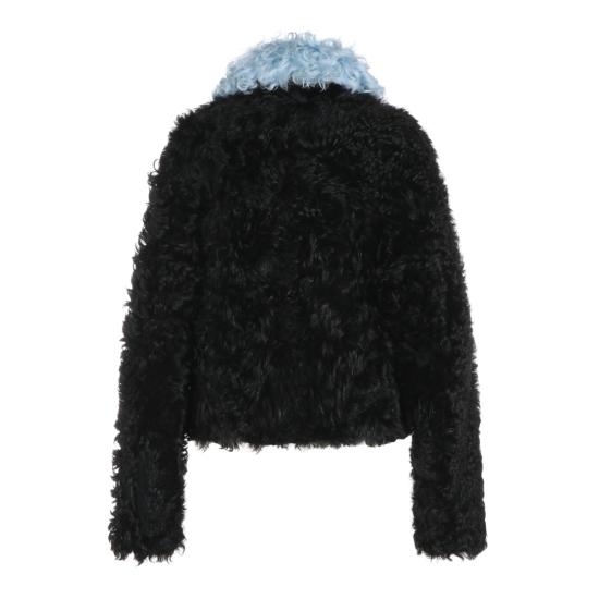 26FW 마르니 무스탕 JKMX0412QU LM044RON99 BLACK - MARNI