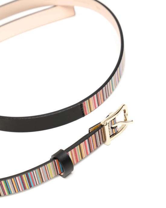  폴 스미스 슬림 벨트 W1A 7614 LSKSIG 92 MULTICOLOR - PAUL SMITH