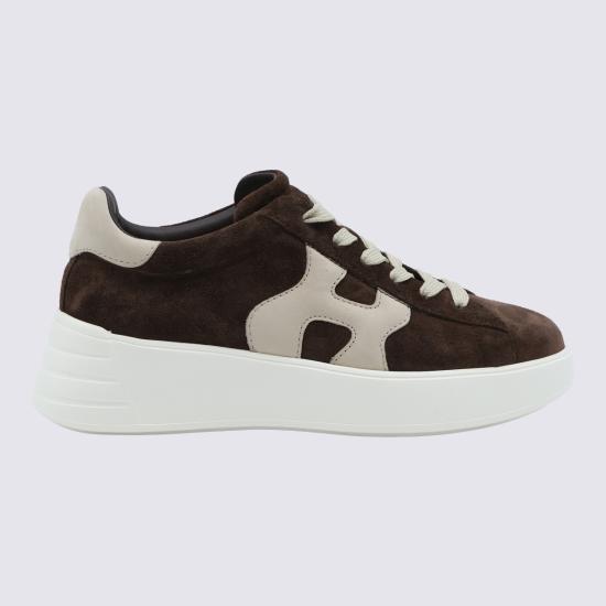 26FW 호간 스니커즈 HXW5620DN61 FM60UUM MARRONE - HOGAN