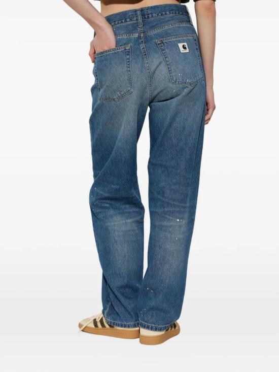 26FW 칼하트 WIP 스트레이트 팬츠 I037026 01EJ BLUE - CARHARTT WIP