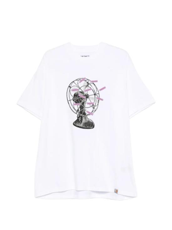 26FW 칼하트 WIP 반팔 티셔츠 I036900 02XX WHITE