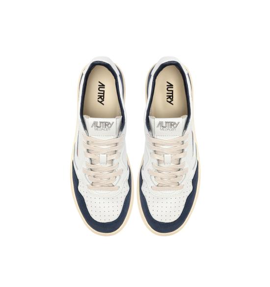 26FW 오트리 메달리스트 로우 스니커즈 AULMFT22 WHT DENIM - AUTRY