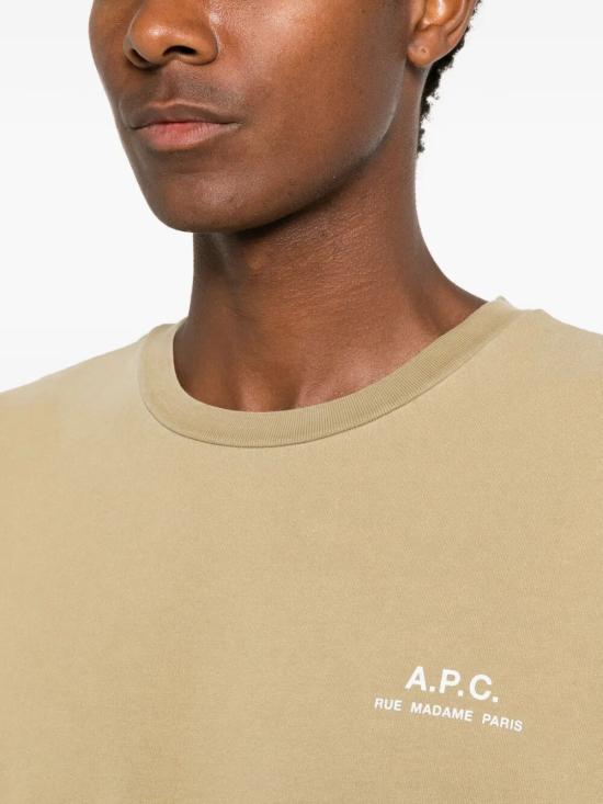 26FW 아페쎄 반팔 티셔츠 COHBS M26478 JAB LIGHT KHAKI - A.P.C.