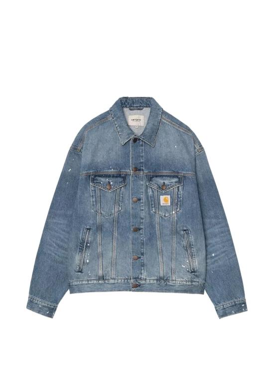 26FW 칼하트 WIP 데님 자켓 I033352 01EJ BLUE
