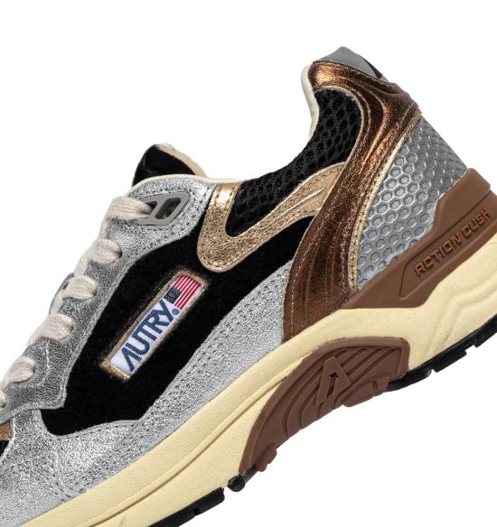 26FW 오트리 HYPERWAY 하이퍼웨이 스니커즈 HYLWEM06 SILV BLK - AUTRY