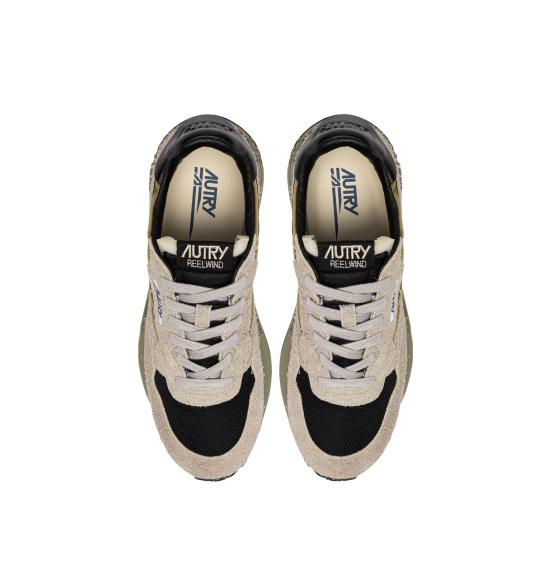26FW 오트리 릴윈드 로우 나일론 스웨이드 스니커즈 WWLMBY05 SPIAG HERB - AUTRY