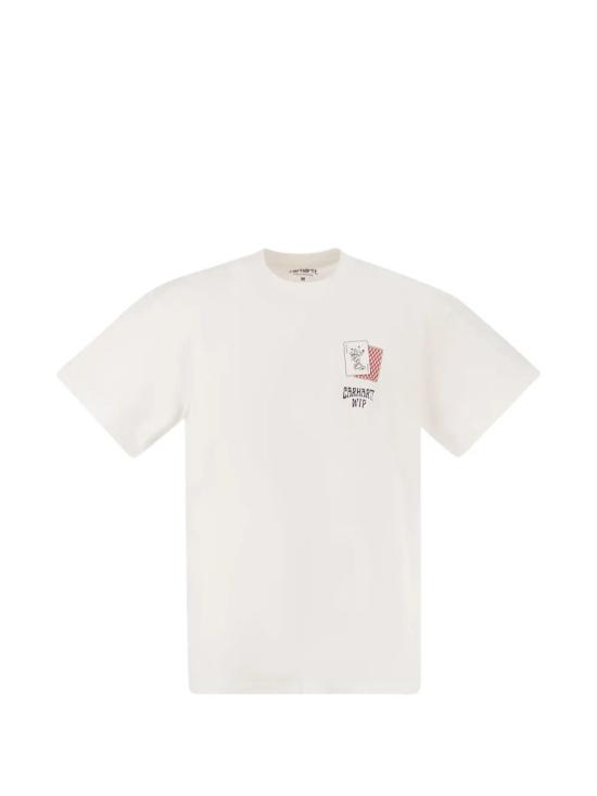 26FW 칼하트 WIP 반팔 티셔츠 I036895 02XX WHITE