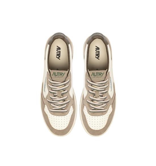 26FW 오트리 메달리스트 로우 스니커즈 AULMBW07 WHT LICORICE - AUTRY