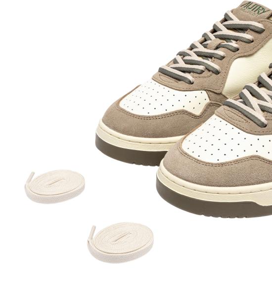 26FW 오트리 메달리스트 로우 스니커즈 AULMBW07 WHT LICORICE - AUTRY