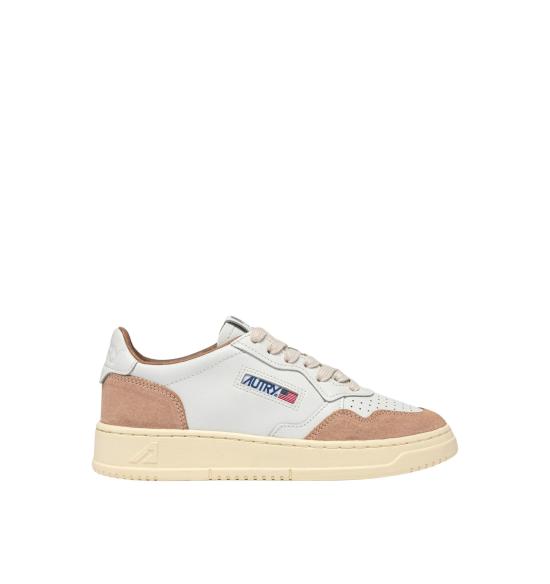 26FW 오트리 메달리스트 로우 레더 스니커즈 AULWFT16 WHT PHARD