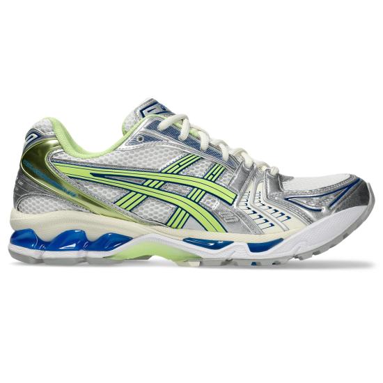 26FW 아식스 젤 카야노 14 스니커즈 1203A537 108 WHITE LIME GREEN