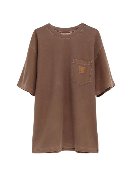 26FW 칼하트 WIP 반팔 티셔츠 I036863 47GD TOBACCO