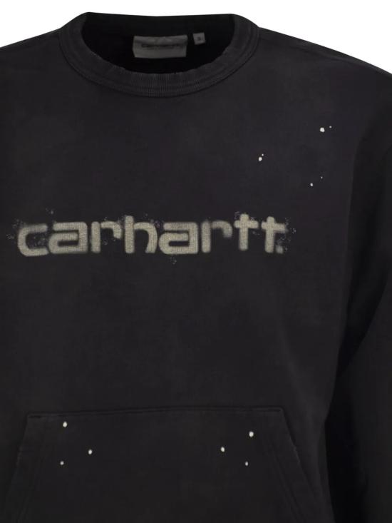 26FW 칼하트 WIP 후드 티셔츠 I036899 89EJ BLACK - CARHARTT WIP
