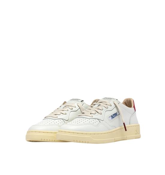 26FW 오트리 메달리스트 로우 스니커즈 AULMBJ01 WHT DEEPCLARET - AUTRY