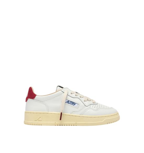26FW 오트리 메달리스트 로우 스니커즈 AULMBJ01 WHT DEEPCLARET