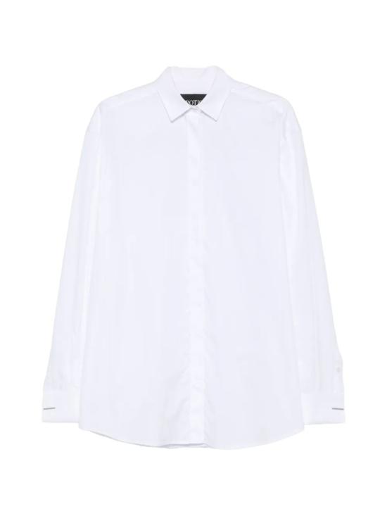 26FW 돈답 셔츠 DC524 CF0200D XXXX 000 BIANCO