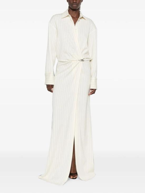26FW 돈답 롱 원피스 DA570 ES0080D XXX 001 LATTE - DONDUP
