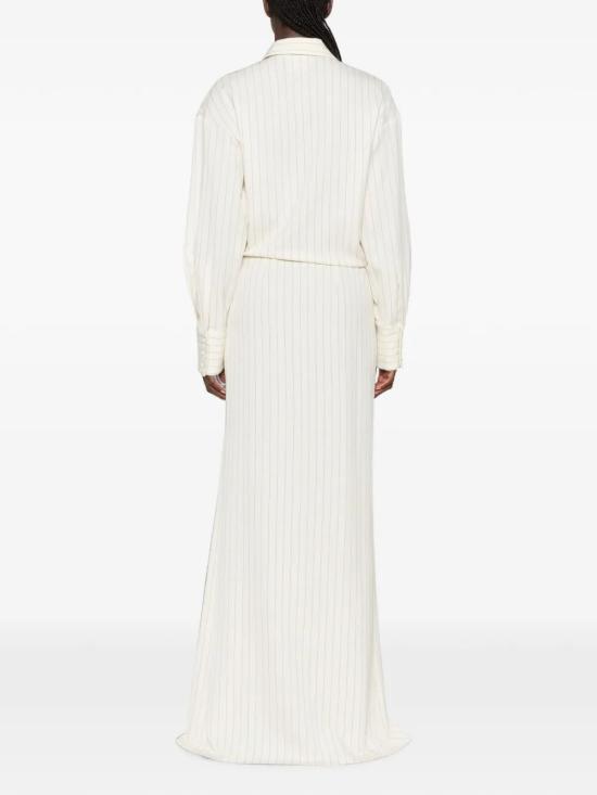 26FW 돈답 롱 원피스 DA570 ES0080D XXX 001 LATTE - DONDUP