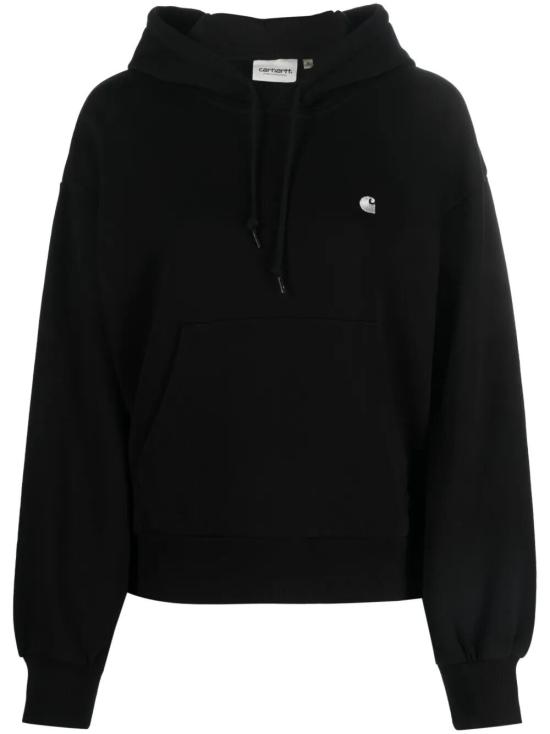 26FW 칼하트 WIP 후드 케이시 스웨트셔츠 I032644 0M4XX BLACK SILVER