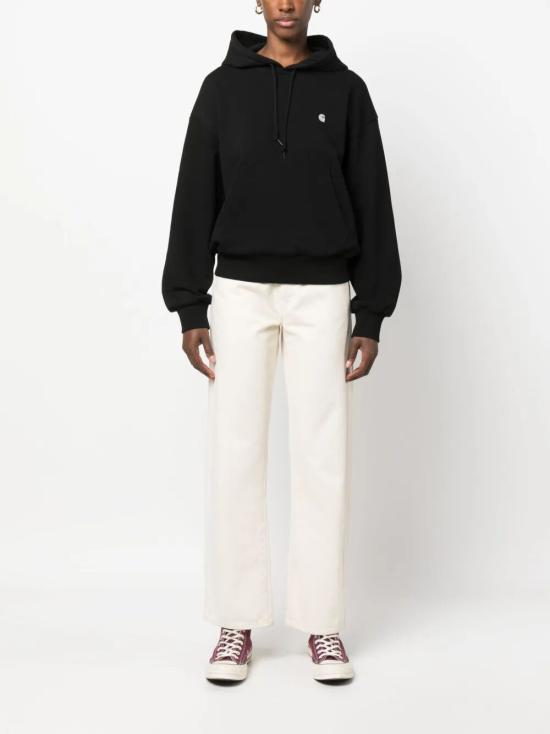 26FW 칼하트 WIP 후드 케이시 스웨트셔츠 I032644 0M4XX BLACK SILVER - CARHARTT WIP
