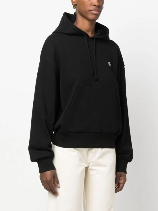 26FW 칼하트 WIP 후드 케이시 스웨트셔츠 I032644 0M4XX BLACK SILVER - CARHARTT WIP