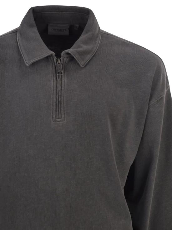 26FW 칼하트 WIP 폴로 티셔츠 I036893 89GD BLACK - CARHARTT WIP