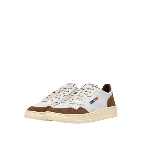 26FW 오트리 메달리스트 로우 스니커즈 AULMFT17 WHT TABACCO - AUTRY