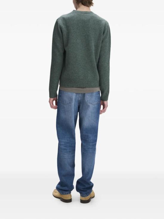 26FW 아페쎄 스웨터 WOASW H23491 PKA HEATHERED GREEN - A.P.C.