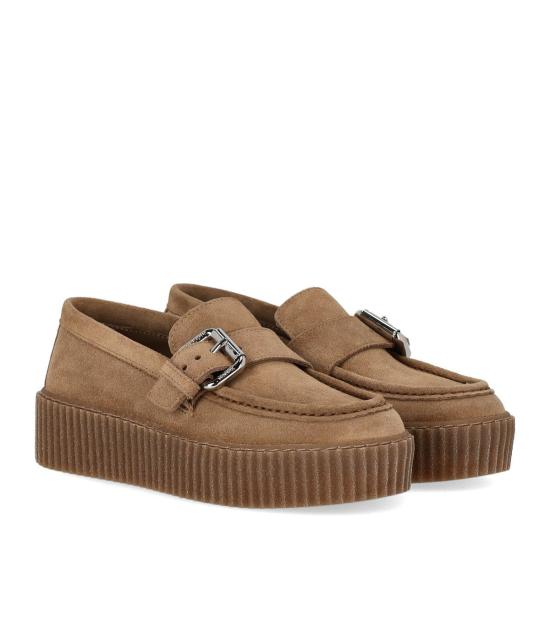 26FW 위켄드막스마라 로퍼 2625526114600 001 36 Brown - WEEKEND MAX MARA