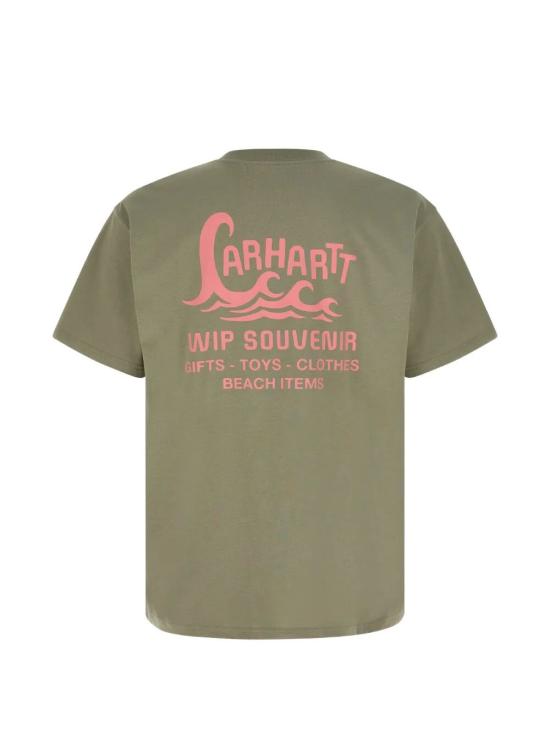 26FW 칼하트 WIP 반팔 티셔츠 I036889 3RFXX SHADY GREEN - CARHARTT WIP