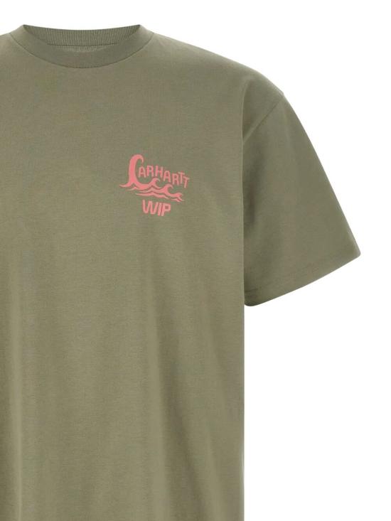 26FW 칼하트 WIP 반팔 티셔츠 I036889 3RFXX SHADY GREEN - CARHARTT WIP