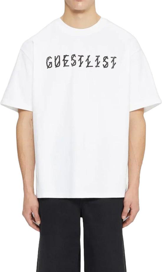 26FW 44레이블 반팔 티셔츠 44LABELGROUPGUESTLISTTSHIRTSHORTSLEEVETSHIRTSWHITE