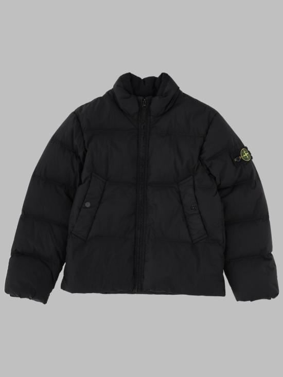 26FW [키즈] 스톤 아일랜드 캐주얼 자켓 L2S164100002K S0A23V0029 BLACK