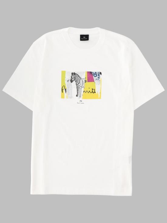 26FW PS 바이 폴스미스 반팔 티셔츠 M2R 011R WP6872 01 WHITE
