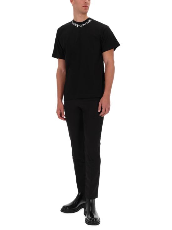 26FW 베르사체 반팔 티셔츠 79GAHP03 CJ01P899 BLACK - VERSACE