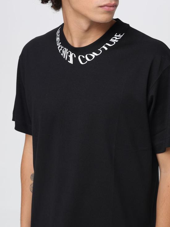 26FW 베르사체 반팔 티셔츠 79GAHP03 CJ01P899 BLACK - VERSACE