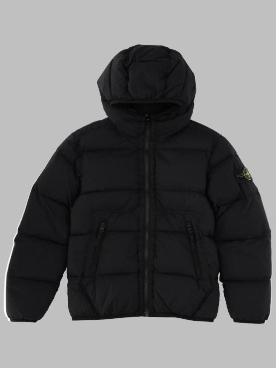 26FW [키즈] 스톤 아일랜드 캐주얼 자켓 L2S164100004K S0028V0029 BLACK
