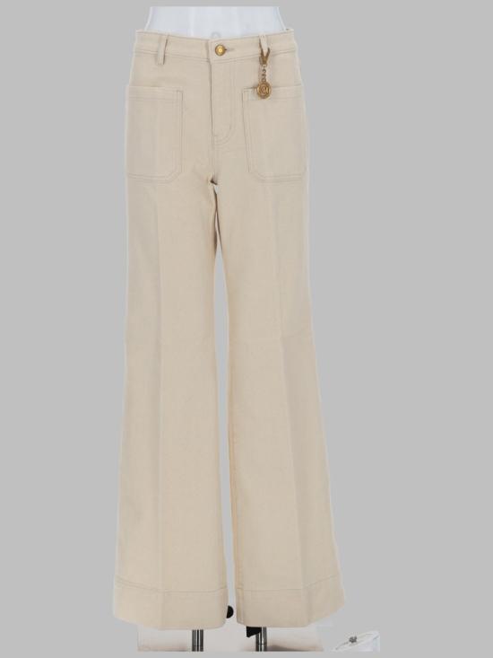 26FW 마이클 코어스 스트레이트 팬츠 MT690ACLSA 968NATRINSWSH BEIGE