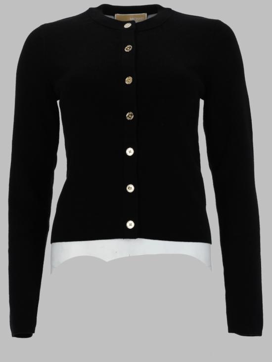 26FW 마이클 코어스 가디건 MT5617W4VR 001BLACK